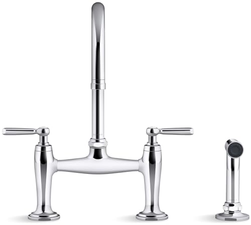K28356 2MB Edalyn by Studio McGee 1.5 GPM Widespread Bridge Kitchen Faucet