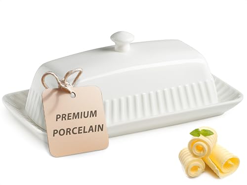 Ceramic Butter Dish with Lid