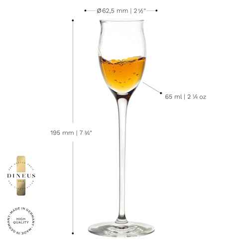 Quatrophil Liqueur Glasses Crystal
