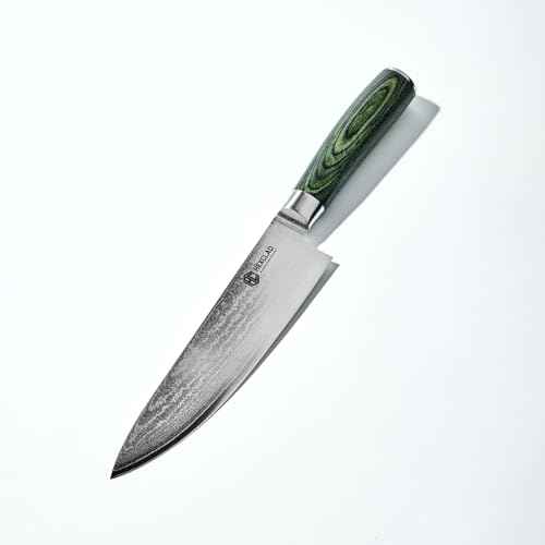 8" Japanese Damascus Stainless Steel Chef Knife