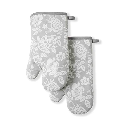 Floral Vine Oven Mitt 2