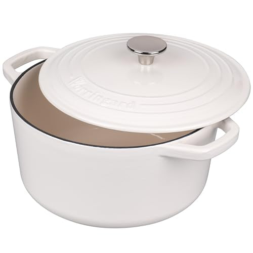 Enameled Cast Iron Dutch Oven Pot with Lid