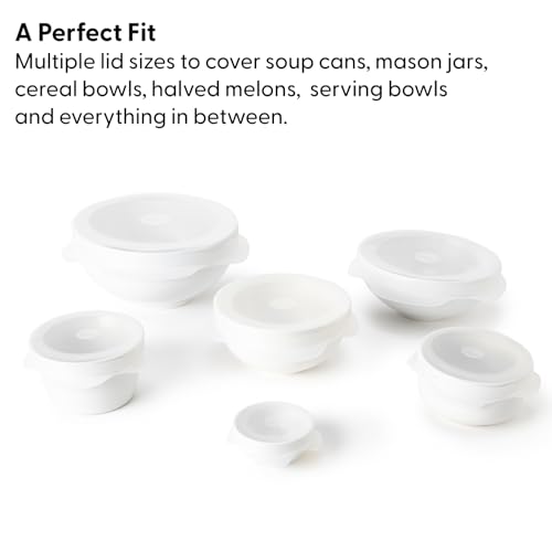 Reusable Silicone Stretch Lid (6 Count)