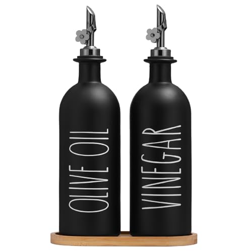 16oz Olive Oil Dispenser Bottles for Kitchen (2 Count)