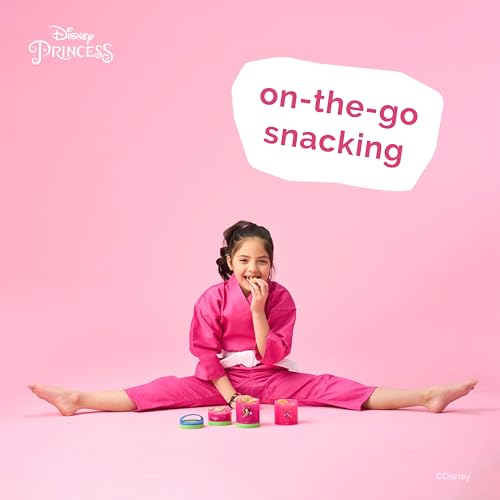 Disney Princess Stackable Snack Containers for Kids