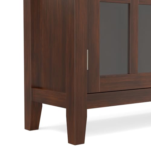 Artisan 36" Wide Solid Wood Cabinet in Russet Brown