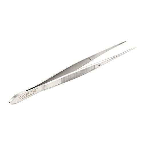 Stainless Steel Kitchen Tweezer Tongs with Fine Tip