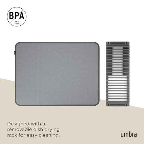 Udry Dish Drying Rack with Mat