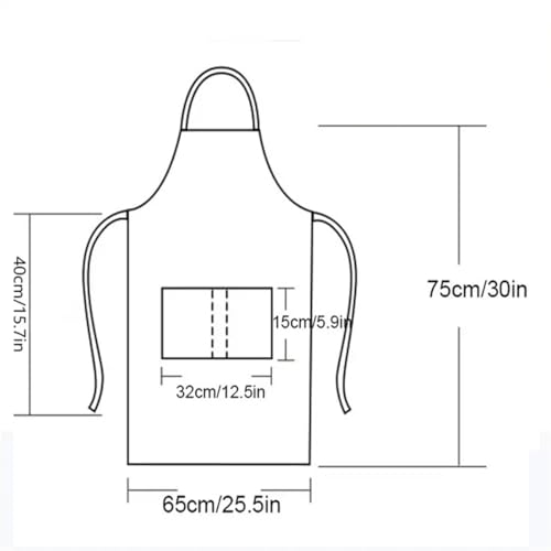 4 Pack Bib Chef Apron