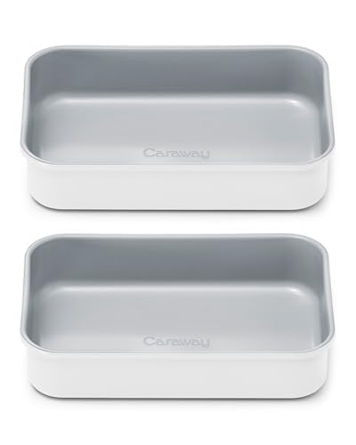 Non Stick 9" x 6.5" Small Rectangle Baking Pan Duo (2 Count)