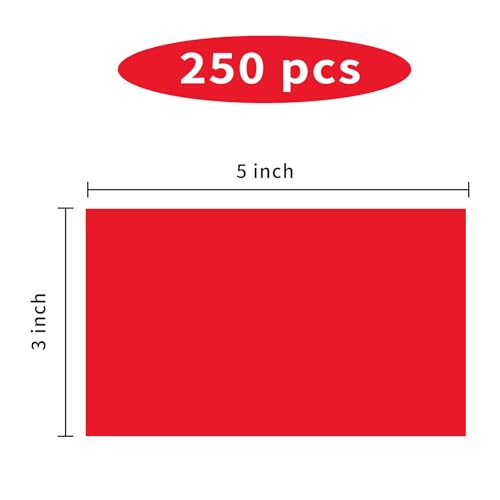 3"X5" Rectangle Colored Labels