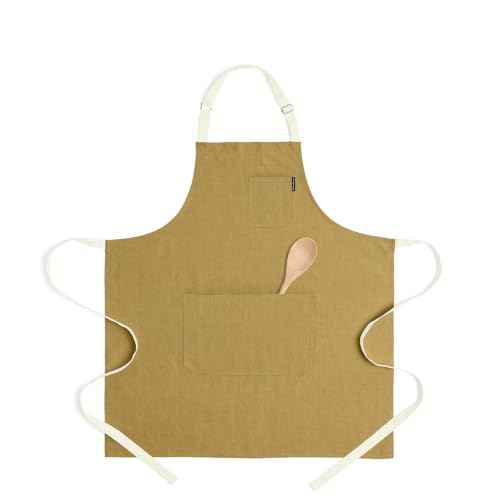 100% Pure Linen Apron