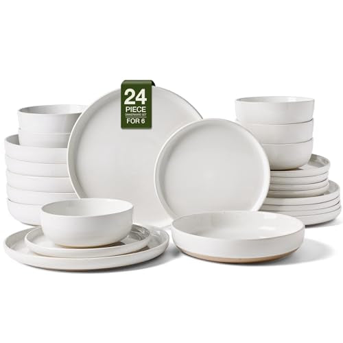 Milkyway 24 Piece Dinnerware Set with Pasta Bowls