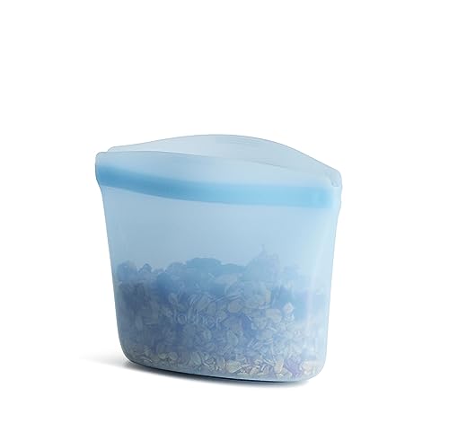 Premium Reusable Silicone Food Storage Bowl