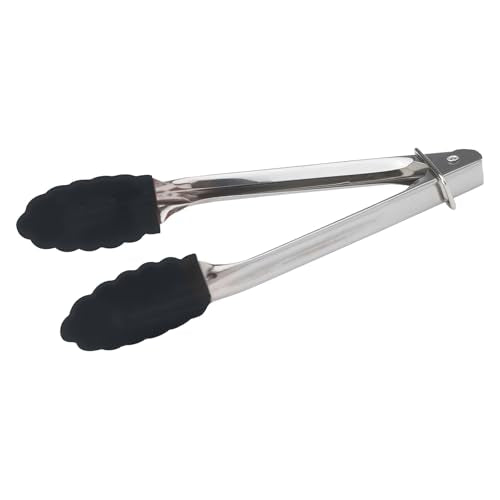7" Stainless Steel Utility Tongs