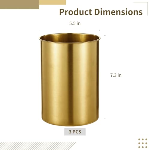 3 PCS Stainless Steel Kitchen Utensil Holders (3 Count)