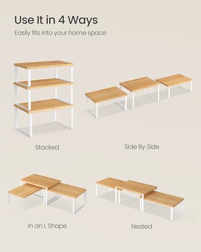 Cabinet Organizer Shelf (3 Count)