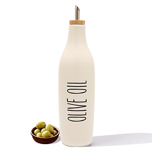 Ceramic Olive Oil Dispenser for Kitchen