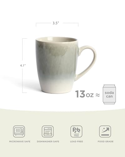 Coffee Mugs Set (4 Count)
