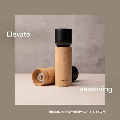 Wooden Salt and Pepper Grinder Set Manual