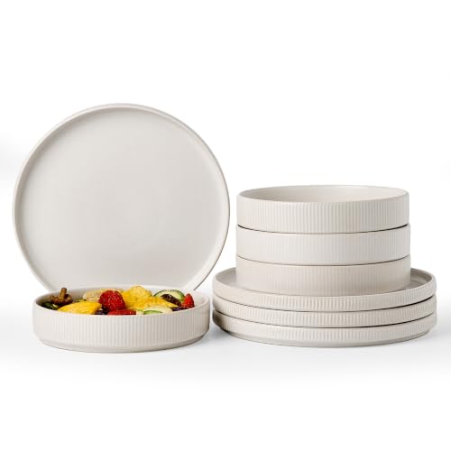 Star 8 Piece Plates and Bowls (8 Count)