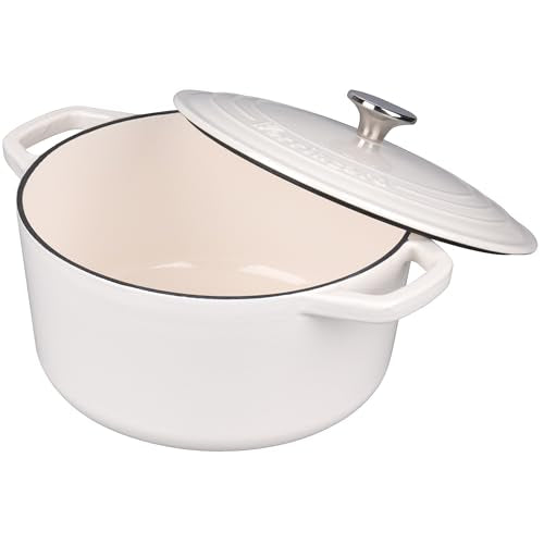 Enameled Cast Iron Dutch Oven Pot with Lid