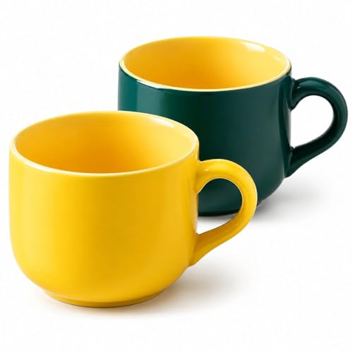 20 oz Ceramic Mug Set of 2 (2 Count)