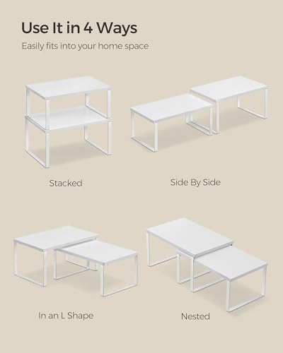 Cabinet Organizer Shelf (2 Count)