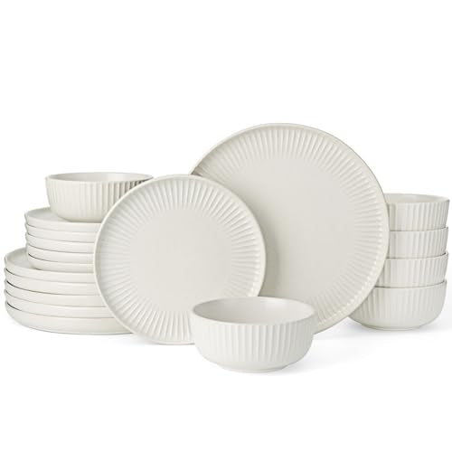 Stoneware Dinnerware Sets for 6 (18 Count)