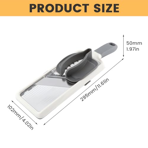 Handheld Mandoline Slicer with 3