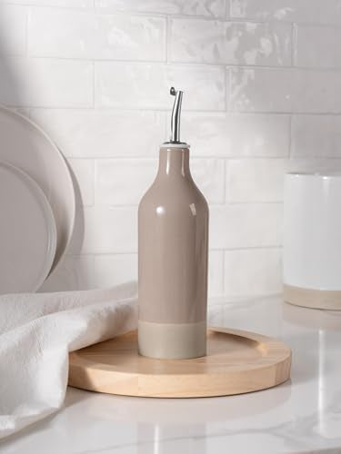 16oz Ceramic Oil Dispenser Bottle