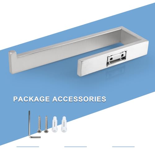 Brushed Nickel Hand Towel Holder