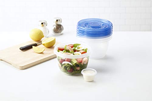 GladWare To Go Lunch Food Storage Containers with Lids (4 Count)