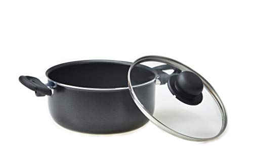 Italia Linea 30 Non Stick Dutch Oven with Glass Lid