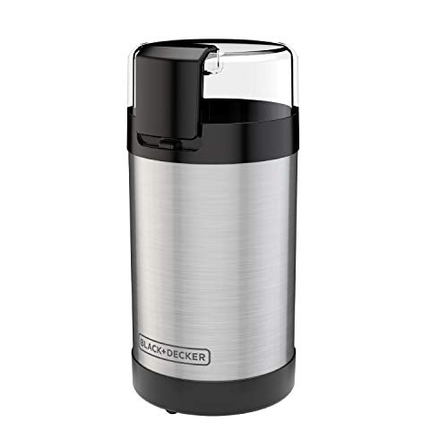 One Touch Coffee & Spice Grinder with Stainless Steel Blades