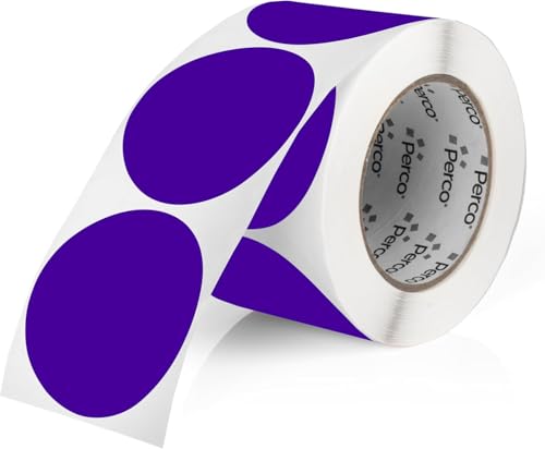 Purple Round Circle Dot Sticker 3