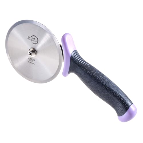 Millennia Pizza Cutter with Purple Handle