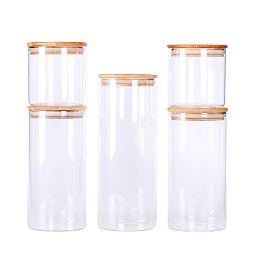 Stackable Kitchen Canisters Set (5 Count)