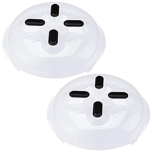 Magnetic Microwave Splatter Cover for Food (2 Count)
