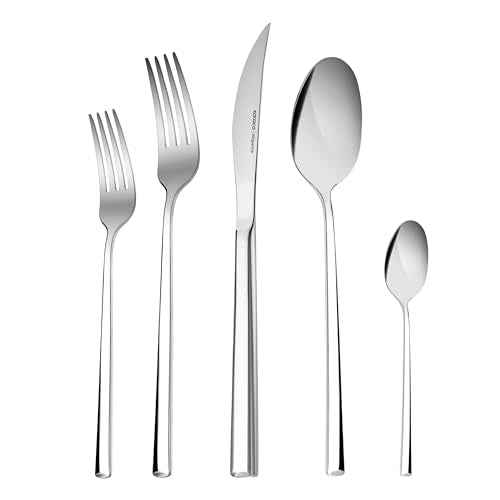 Tivoli 60 Pieces Cutlery Set for 12 Person (60 Count)
