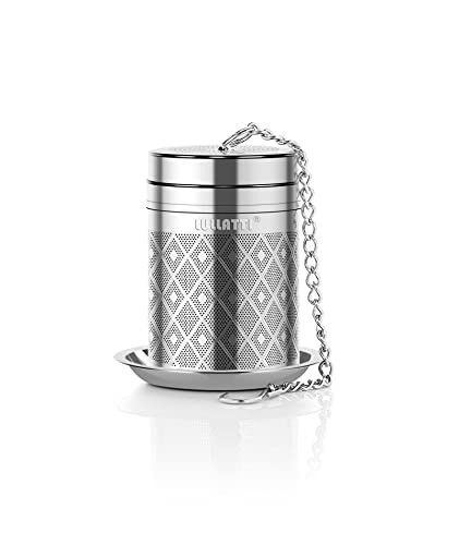 1 Pack 304 Steel Tea Infuser Fine Mesh Diamond with Long Chain