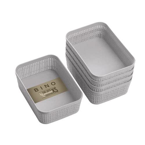 Woven Plastic Basket (5 Count)