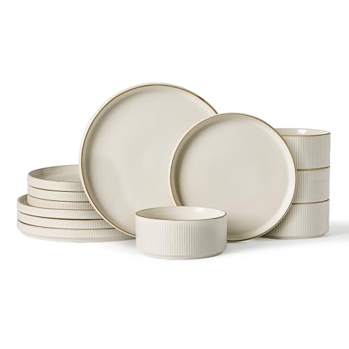 Star Stoneware Dinnerware Sets (12 Count)