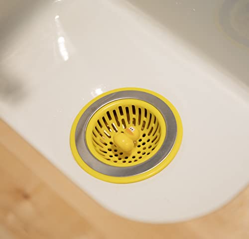 Quack Kitchen Sink Strainer Basket Garbage Disposal Drain Cover