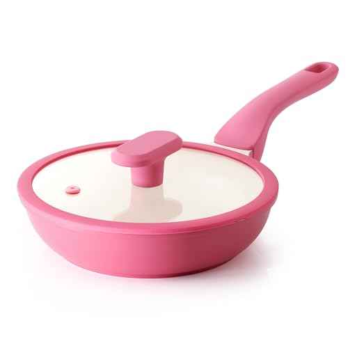 Nonstick Ceramic Frying Pan with Lid