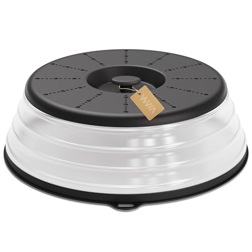 Microwave Splatter Cover Vented for Food with Hook Hole