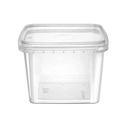 16 oz Deli Containers with Lids 20 Pack (20 Count)