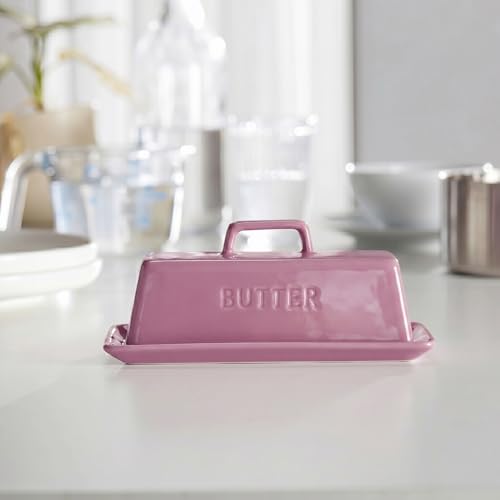 Ceramic Butter Dish with Lid