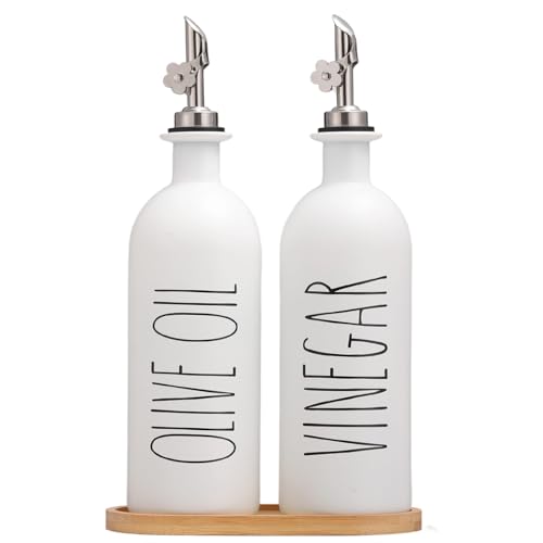 16oz Olive Oil Dispenser Bottles for Kitchen (2 Count)