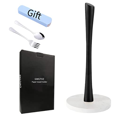 Black Paper Towel Holder Countertop